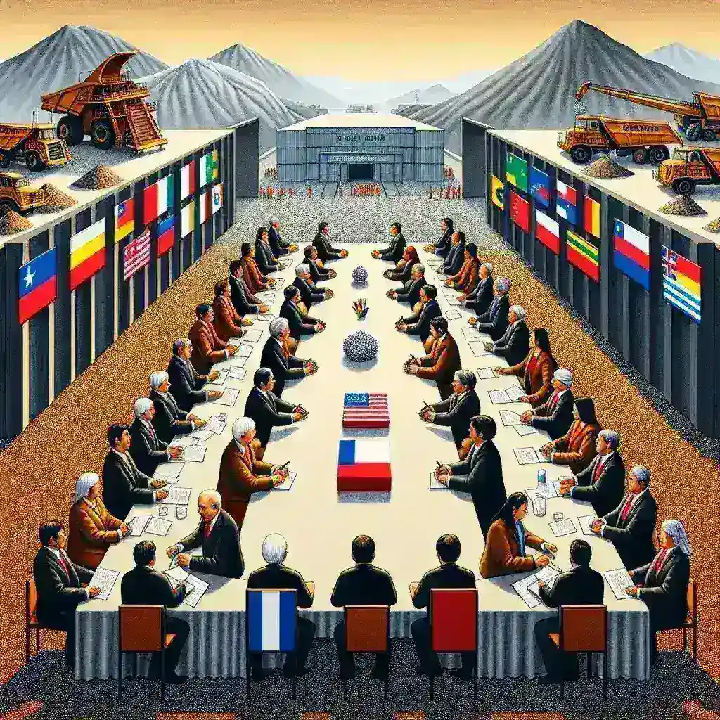 Acordos da Rio Tinto no Chile para Lítio